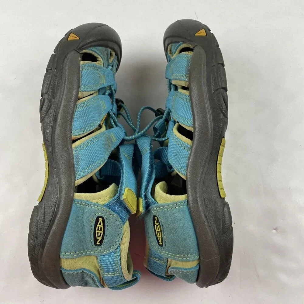 KEEN Newport H2 Sandals Boys 3 Blue Active Sport Waterproof Outdoors Hiking